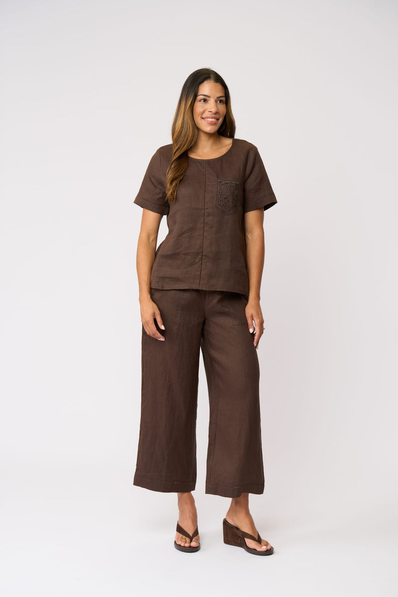 Load image into Gallery viewer, Foil Womens Top Rank Pant - Cocoa
