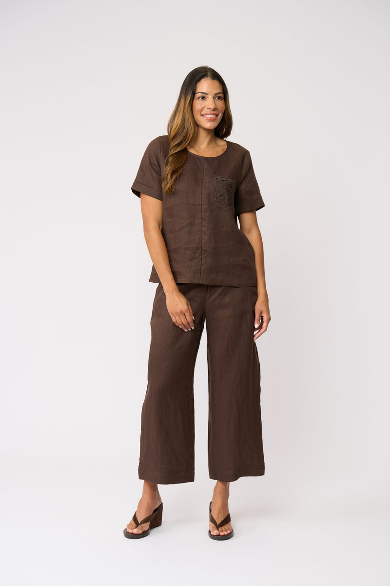 Load image into Gallery viewer, Foil Womens Top Rank Pant - Cocoa
