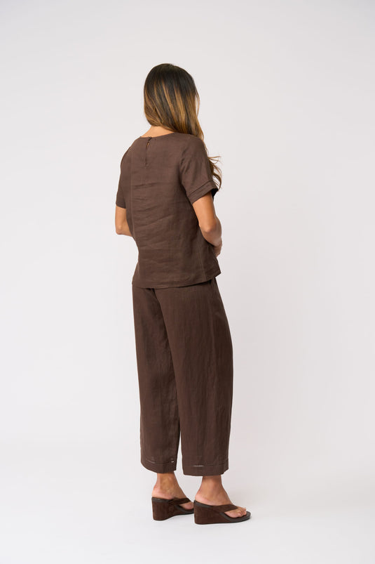 Foil Womens Top Rank Pant - Cocoa