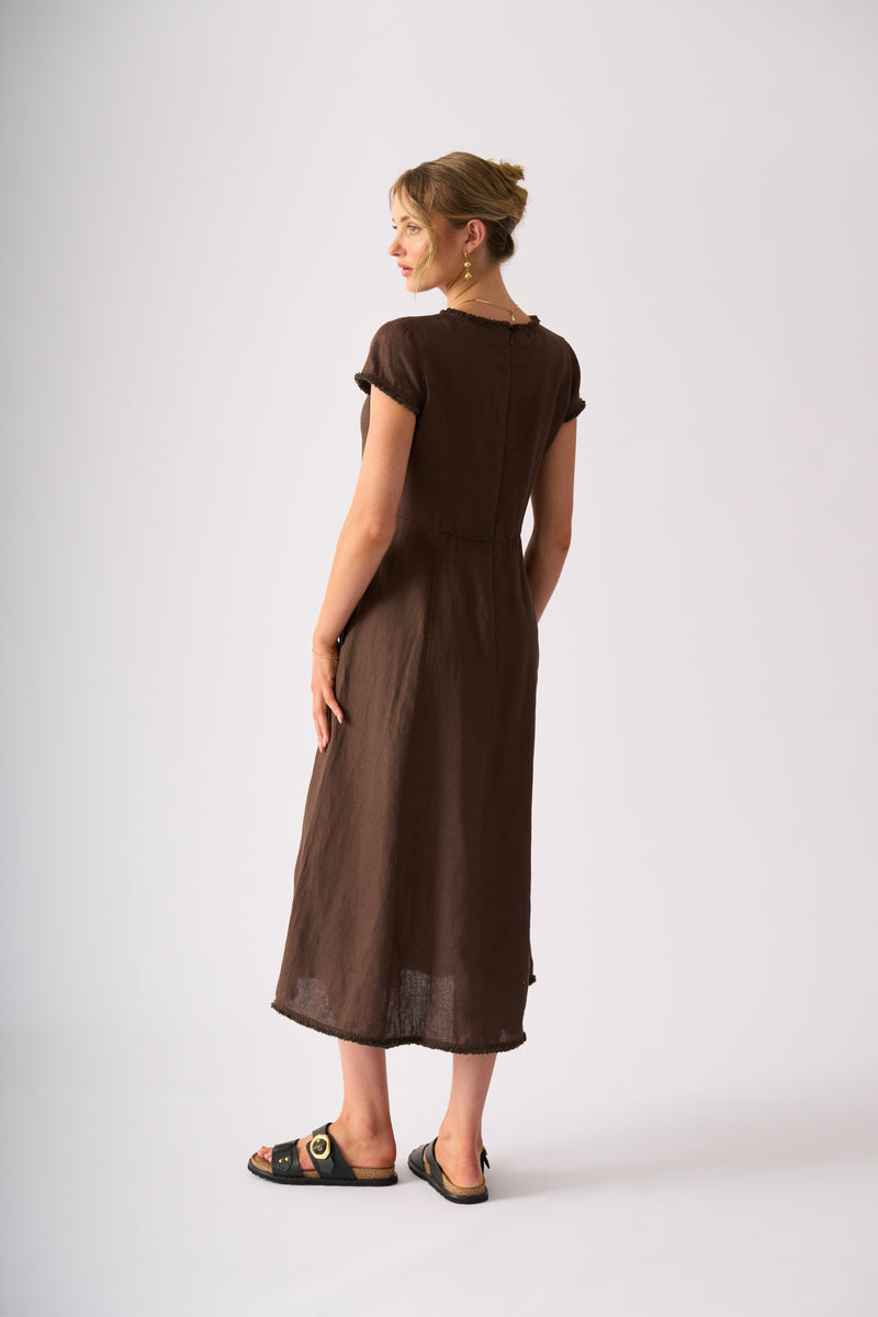 Load image into Gallery viewer, Foil Womens On The Fringe Dress
