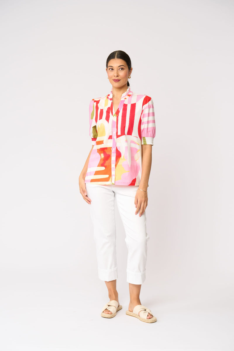 Load image into Gallery viewer, Foil Womens First Impression Blouse
