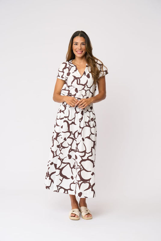 Foil Womens In A Flurry Top - Upsa-Daisy