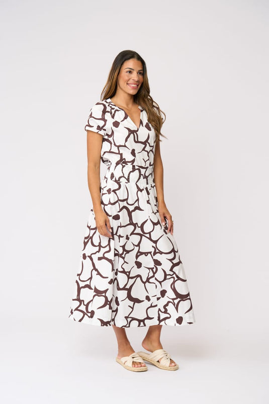 Foil Womens In A Flurry Top - Upsa-Daisy