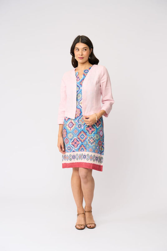 Foil Womens Gather Again Jacket - Pale Pink