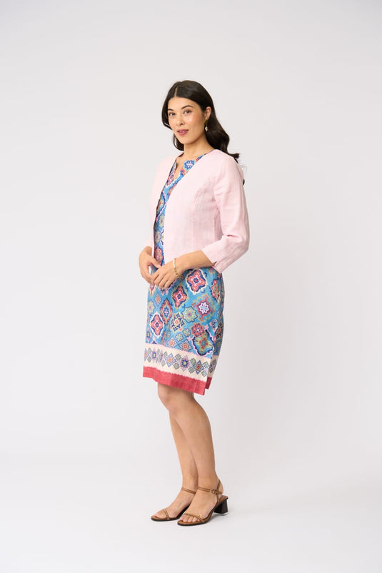 Foil Womens Gather Again Jacket - Pale Pink