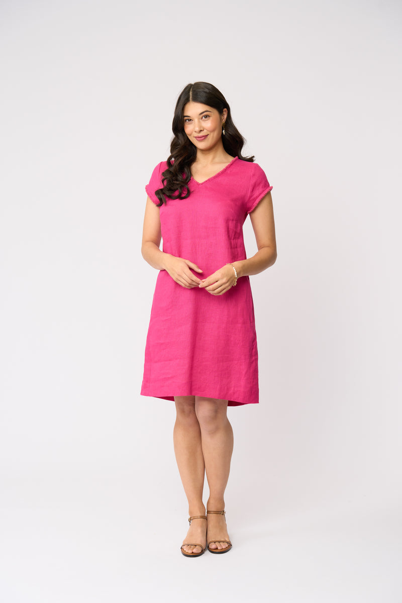 Load image into Gallery viewer, Foil Womens V Festival Dress
