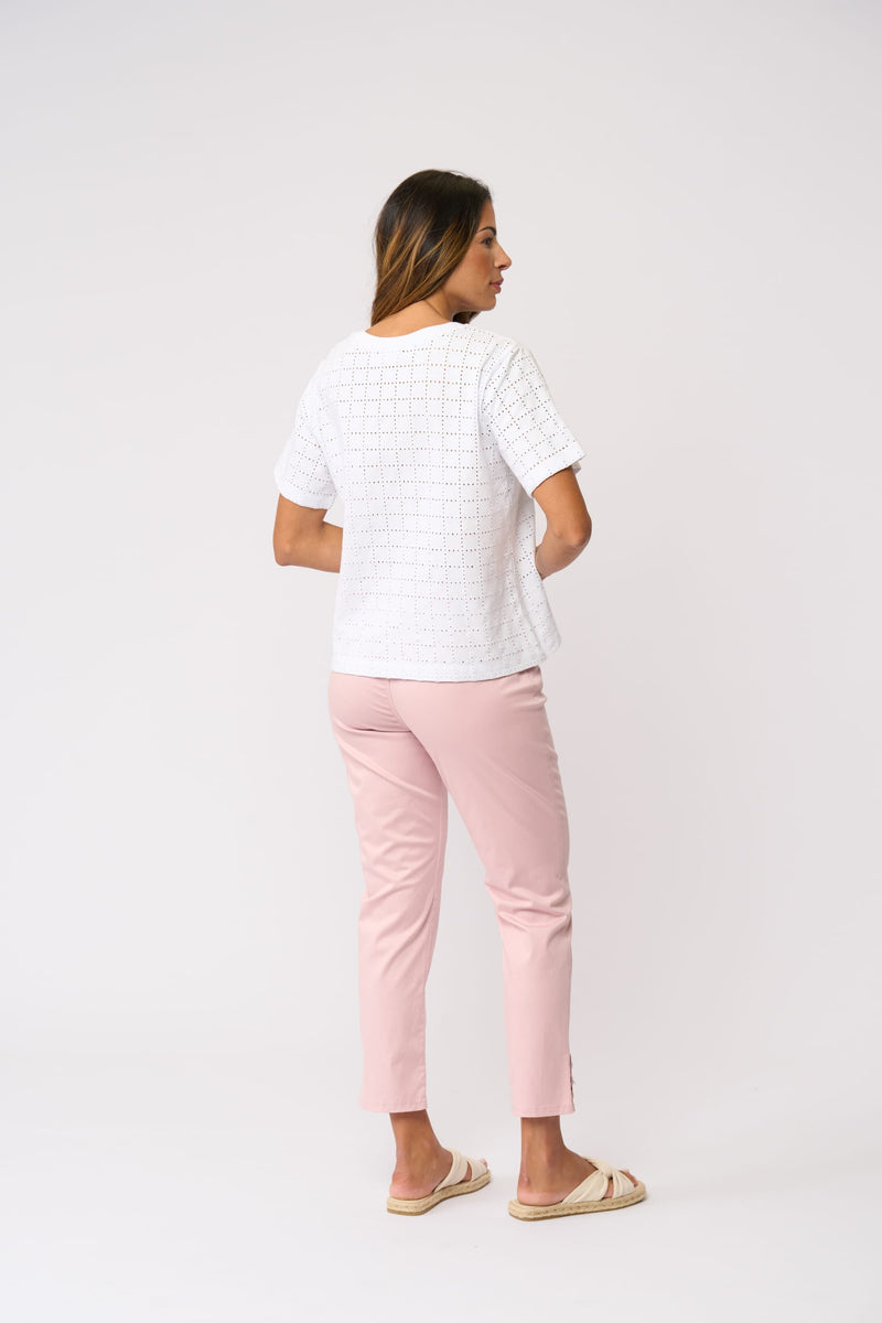 Load image into Gallery viewer, Foil Womens Fresh Perspective Crop Pant - Coral Clay
