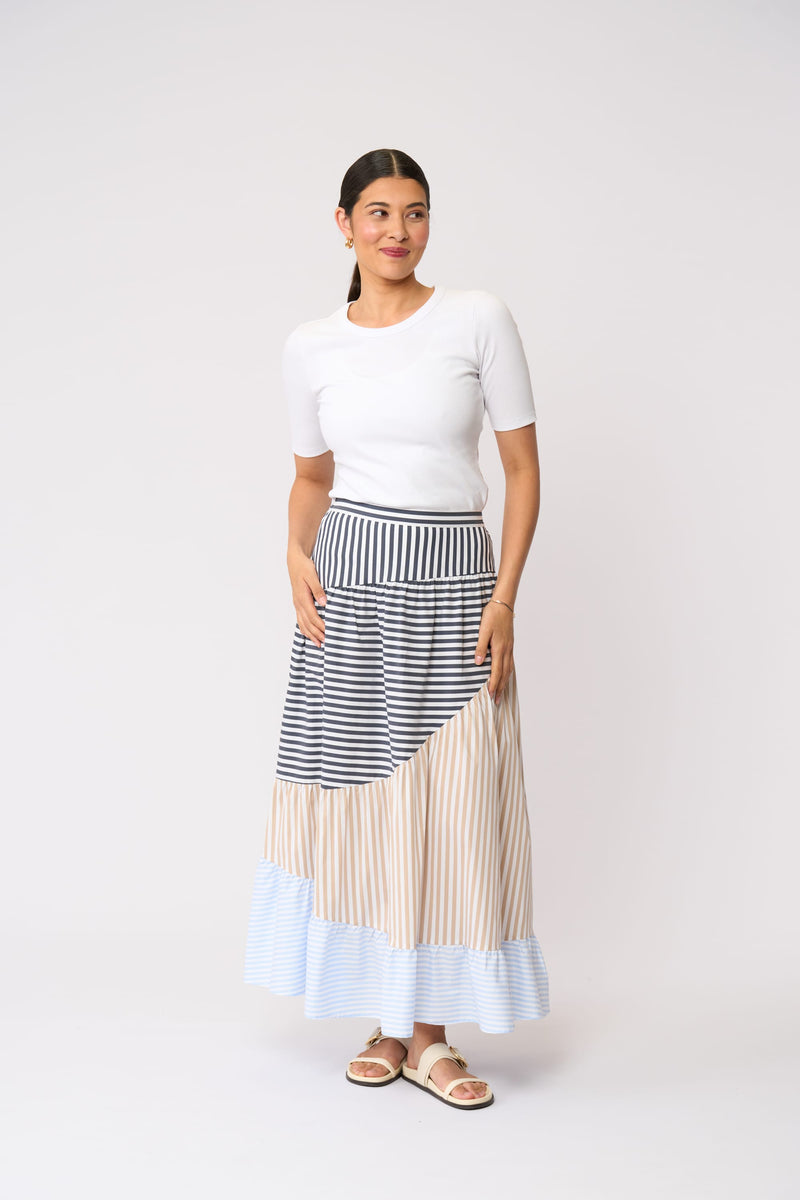 Load image into Gallery viewer, Foil Womens Line Dance Skirt
