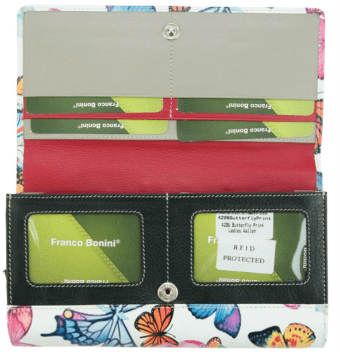 Load image into Gallery viewer, Franco Bonini Womens Classic Flip Over Wallet
