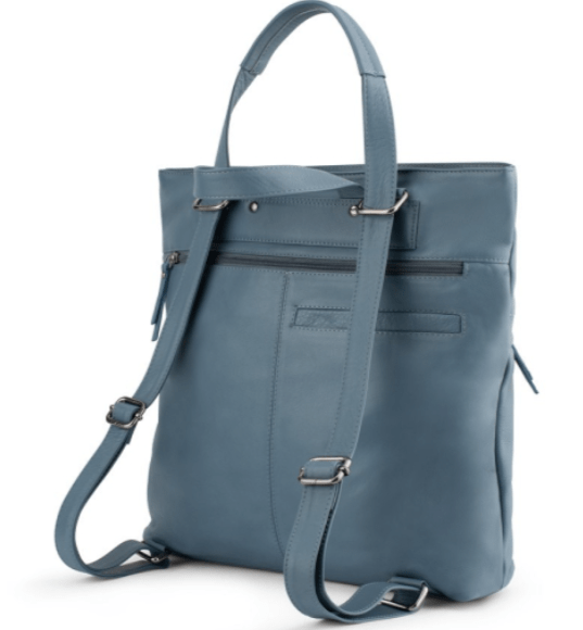 Load image into Gallery viewer, Franco Bonini Shoulder Bag Backpack - New Grey
