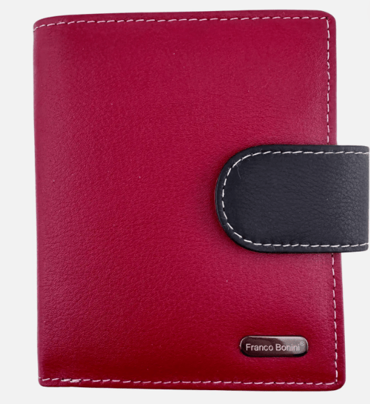 Franco Bonini Womens Small Tabbed Wallet