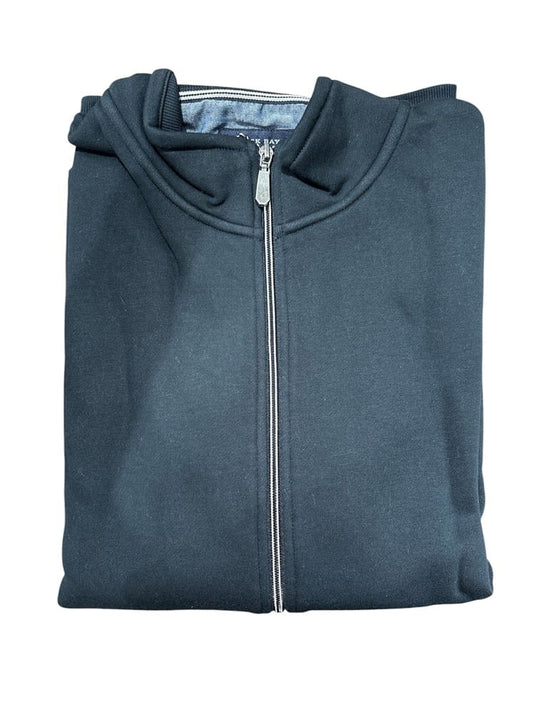 Back Bay Mens Brushed Fleece Full Zip Jumper