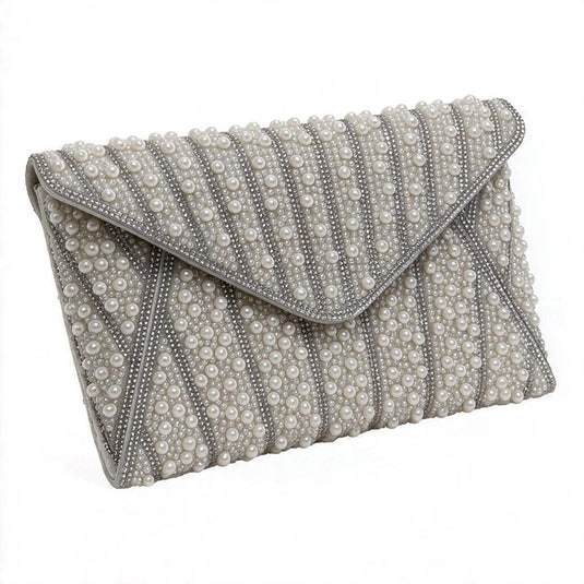Gregory Ladner Womens Pearl Envelope Bag