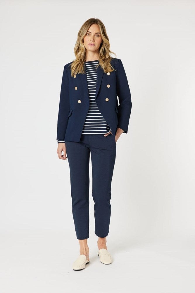 Load image into Gallery viewer, Gordon Smith Womens Lauren Blazer Navy
