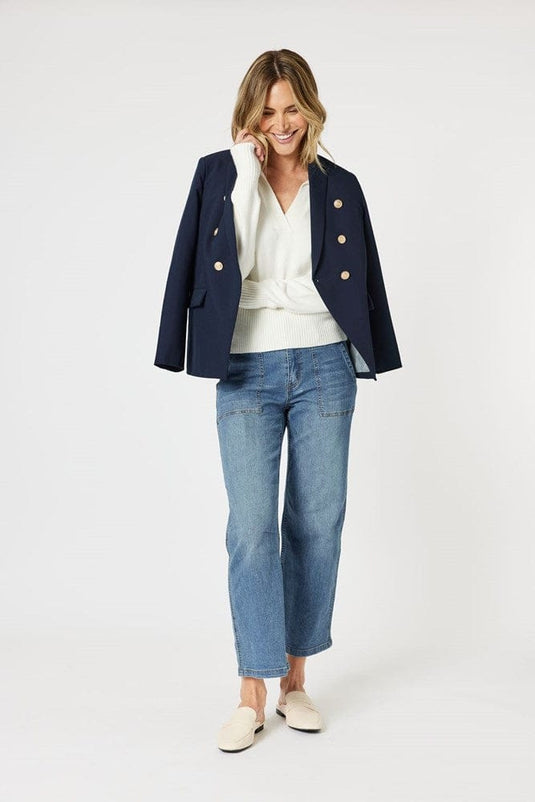 Gordon Smith Womens Lauren Blazer Navy