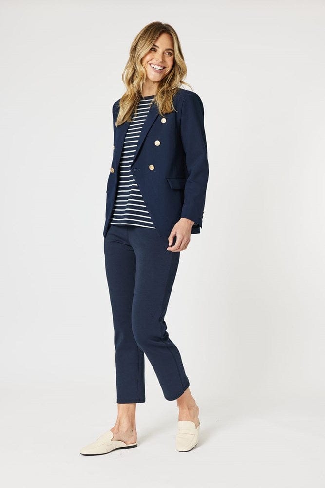 Load image into Gallery viewer, Gordon Smith Womens Lauren Blazer Navy
