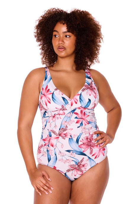 Genevieve Swimwear Womens Sweetheart One Piece