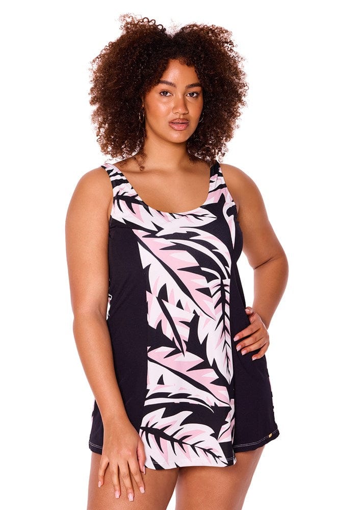 Load image into Gallery viewer, Genevieve Swimwear Womens Princessline Swimdress Matectomy
