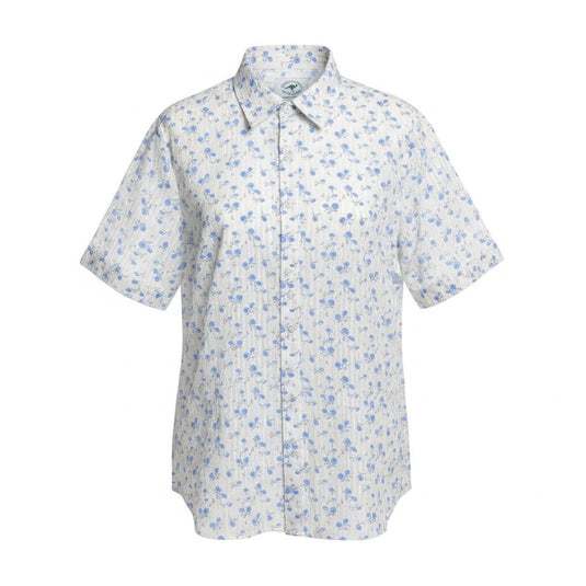 Country Classic Womens Rose Short Sleeve Shirt