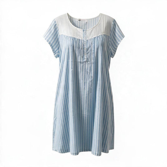 French Country Womens Nightie 105 Hampton Stripe