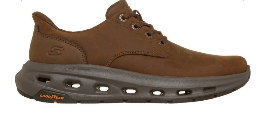 Load image into Gallery viewer, Skechers Mens Glide-Step Cade-Ox-Dark Brown
