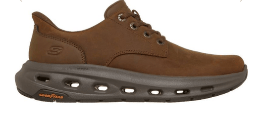 Skechers Mens Glide-Step Cade-Ox-Dark Brown