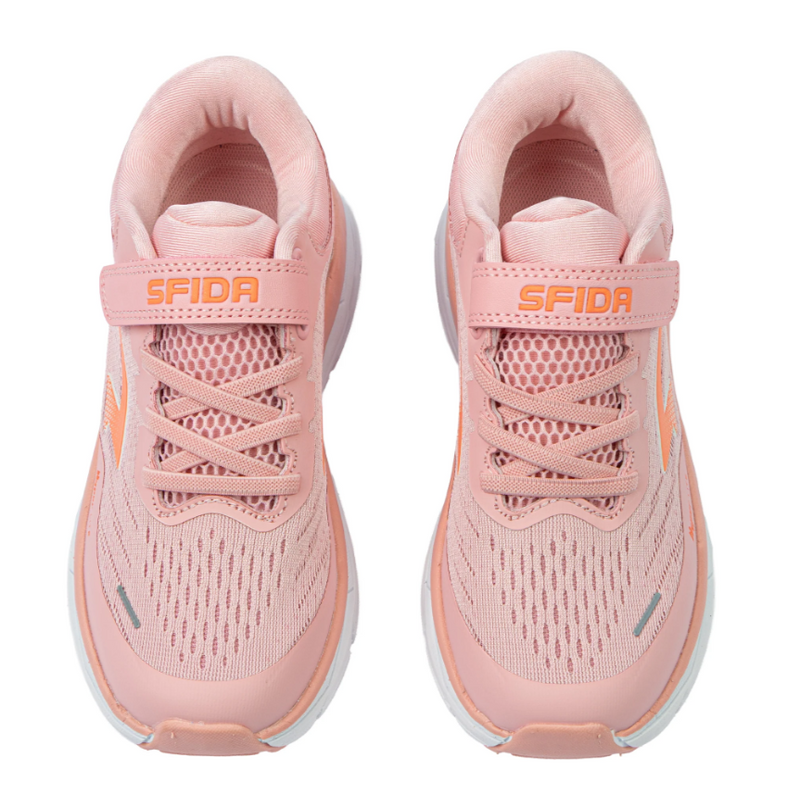 Load image into Gallery viewer, Sfida Girls Runner V Pink/Peach
