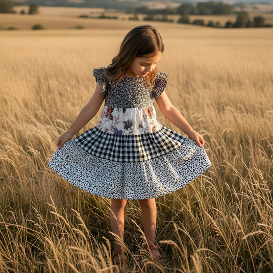 Love Henry Girls Ivy Dress - Meadow Floral