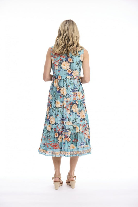 Orientique Womens Gordes Dress Layers Sleeveless