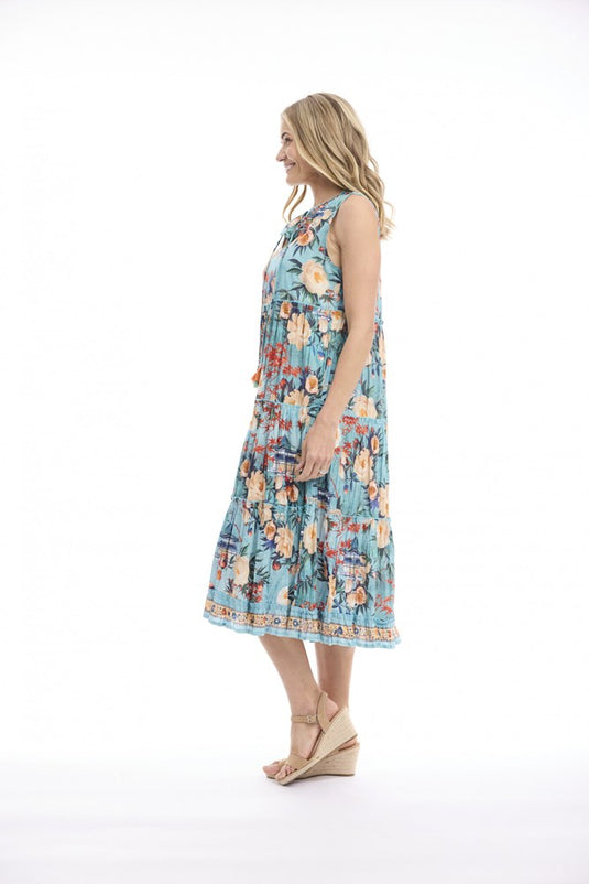 Orientique Womens Gordes Dress Layers Sleeveless