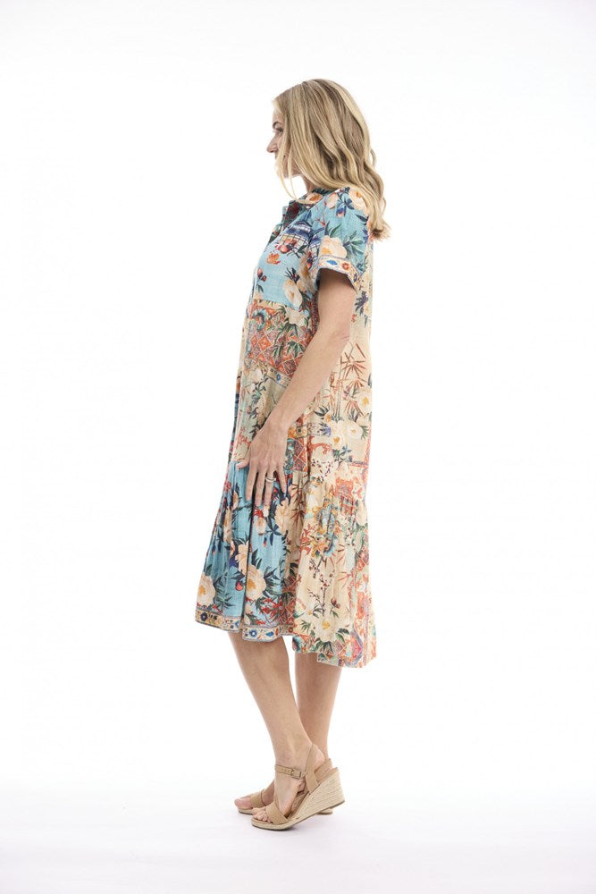 Load image into Gallery viewer, Orientique Womens Gordes Dress Patch Long

