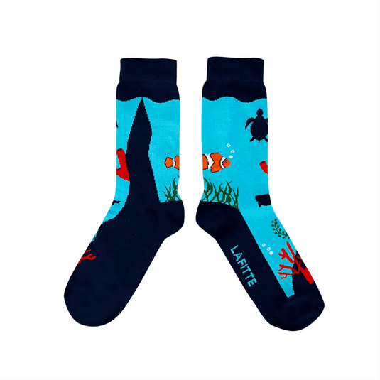 Lafitte Great Barrier Reef Crew Socks