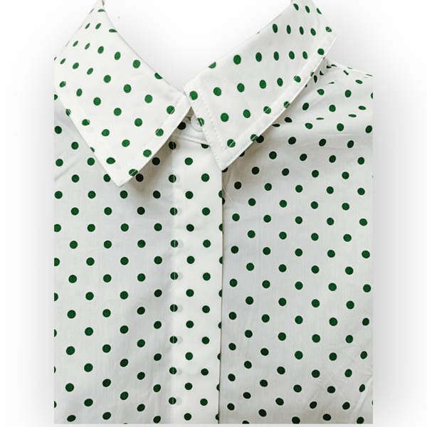 Load image into Gallery viewer, See Saw Womens Spot Collared Shirt
