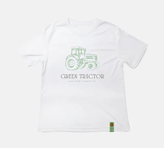 Love Henry Baby Boys Green Tractor Tee