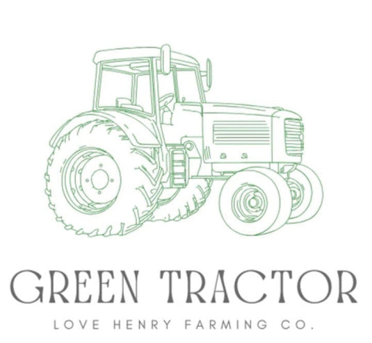 Love Henry Boys Green Tractor Tee