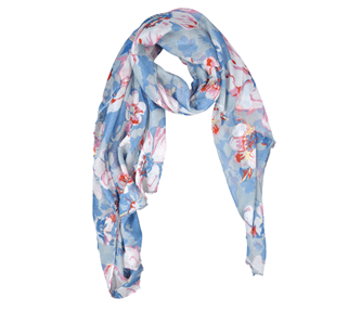 Gregory Ladner Floral Scarf