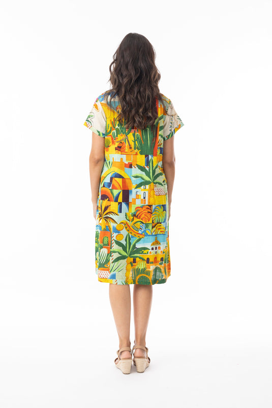 Orientique Womens Guatemala Dress Patch