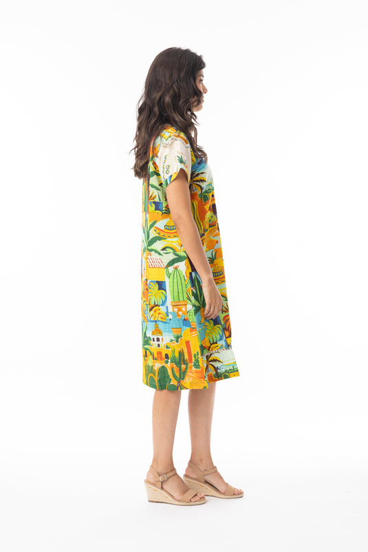 Orientique Womens Guatemala Dress Patch