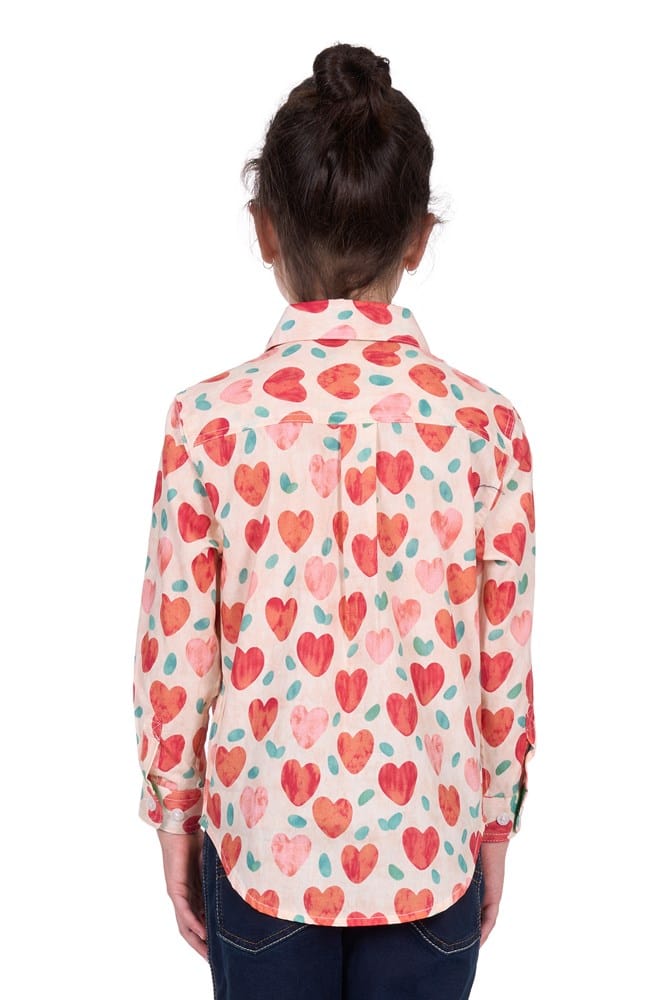 Load image into Gallery viewer, Hard Slog Kids Mira 1/2 Placket Long Sleeve Shirt - Multi
