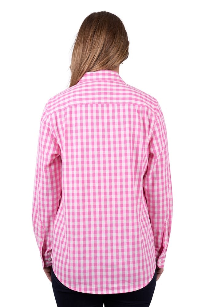 Load image into Gallery viewer, Hard Slog Womens Melly Full Placket Long Sleeve Shirt
