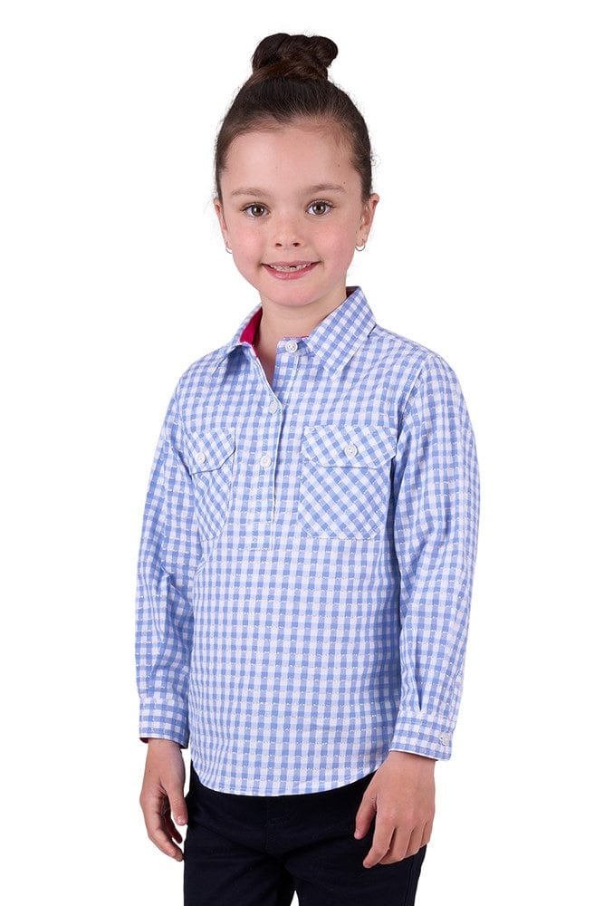 Load image into Gallery viewer, Hard Slog Kids Rux 1/2 Placket Long Sleeve Shirt
