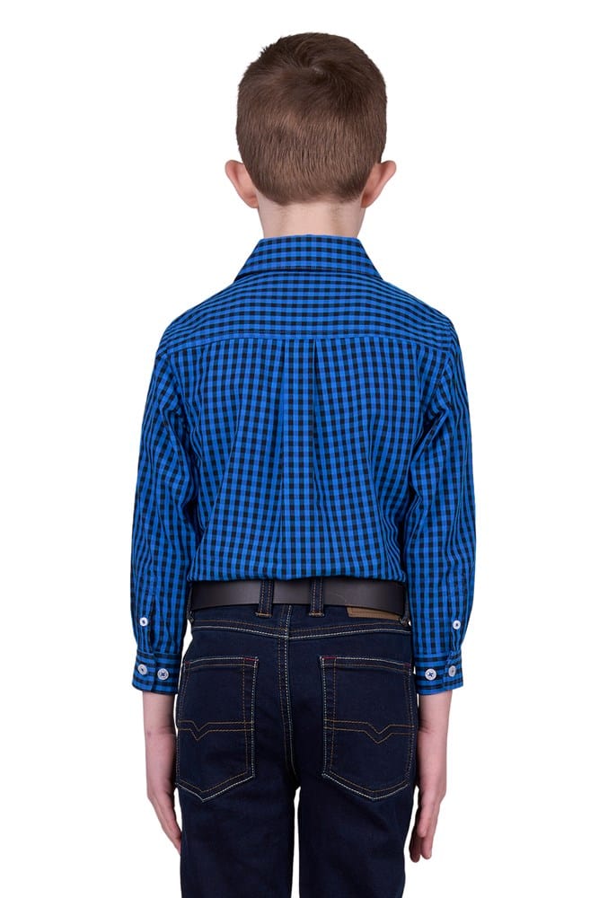 Load image into Gallery viewer, Hard Slog Kids Astell 1/2 Placket Long Sleeve Shirt
