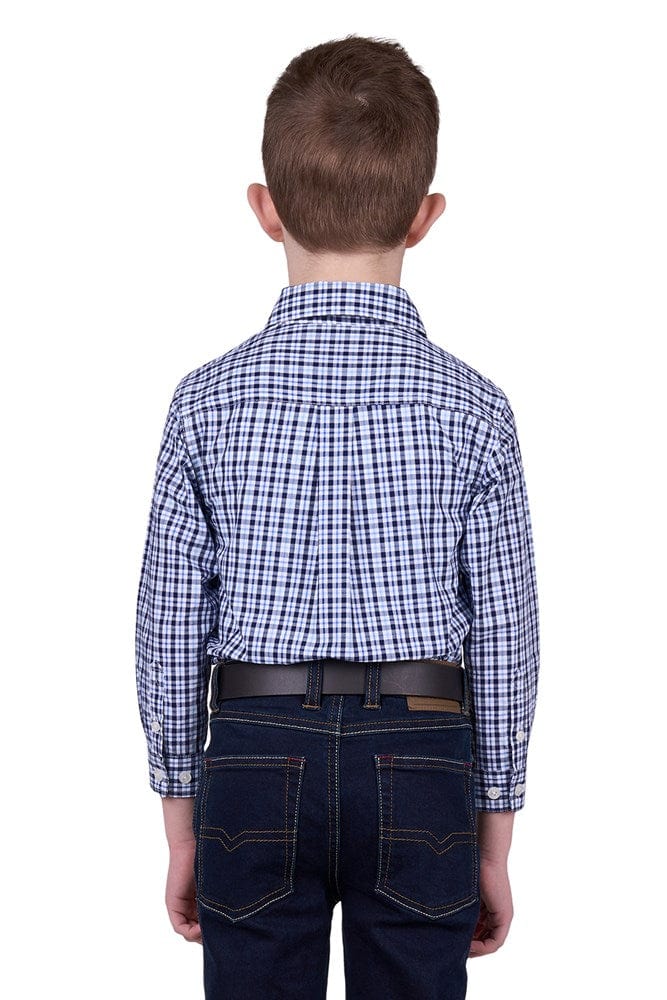 Load image into Gallery viewer, Hard Slog Kids Coney 1/2 Placket Long Sleeve Shirt
