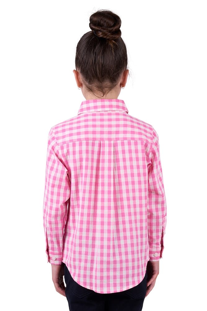 Load image into Gallery viewer, Hard Slog Kids Melly 1/2 Placket Long Sleeve Shirt
