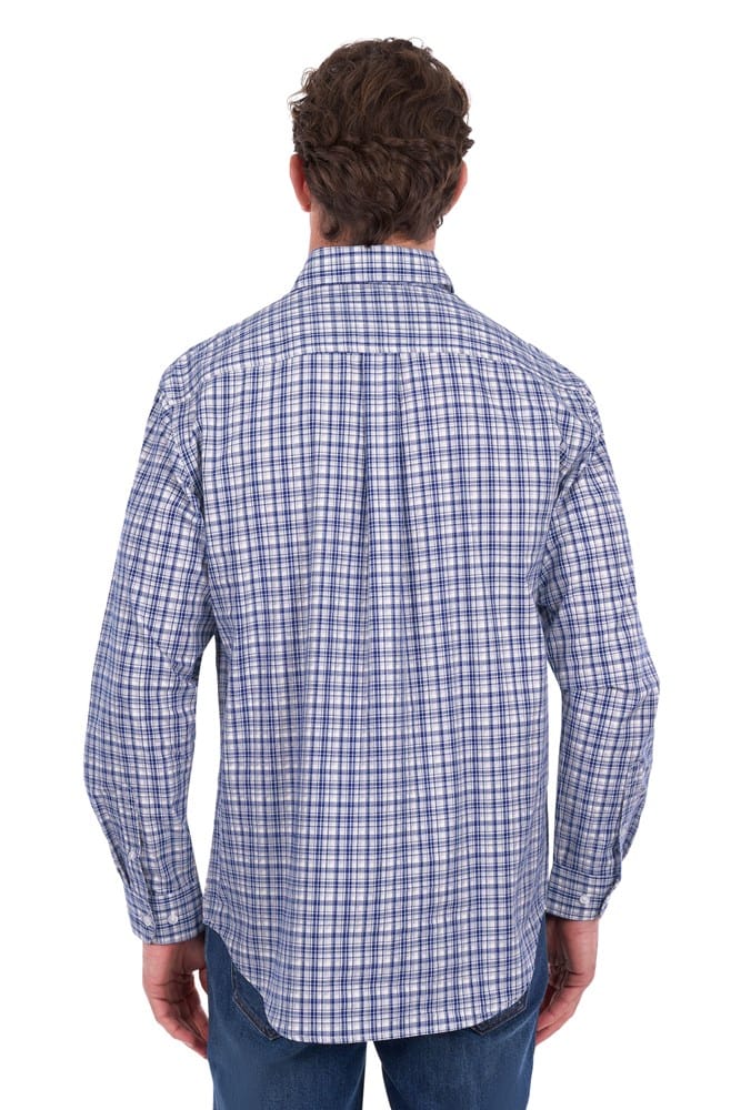 Load image into Gallery viewer, Hard Slog Mens Brooks Half Button Long Sleeve Shirt
