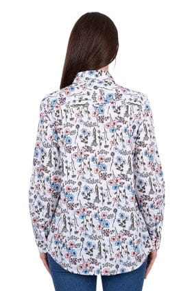 Load image into Gallery viewer, Hard Slog Women's Alice Half Placket Long Sleeve Shirt
