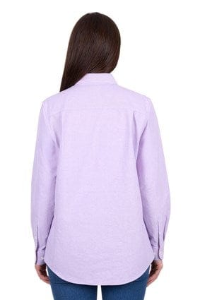 Hard Slog Women's Ginny Half Placket Long Sleeve Shirt
