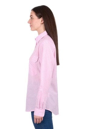 Hard Slog Women's Clara Half Placket Long Sleeve Shirt