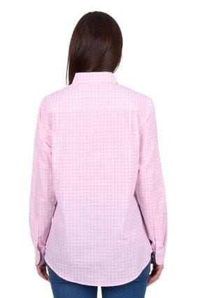 Load image into Gallery viewer, Hard Slog Women's Clara Half Placket Long Sleeve Shirt
