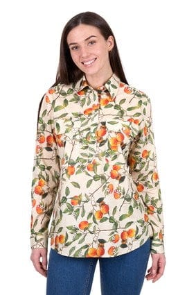 Hard Slog Women's Zia Half Placket Long Sleeve Shirt